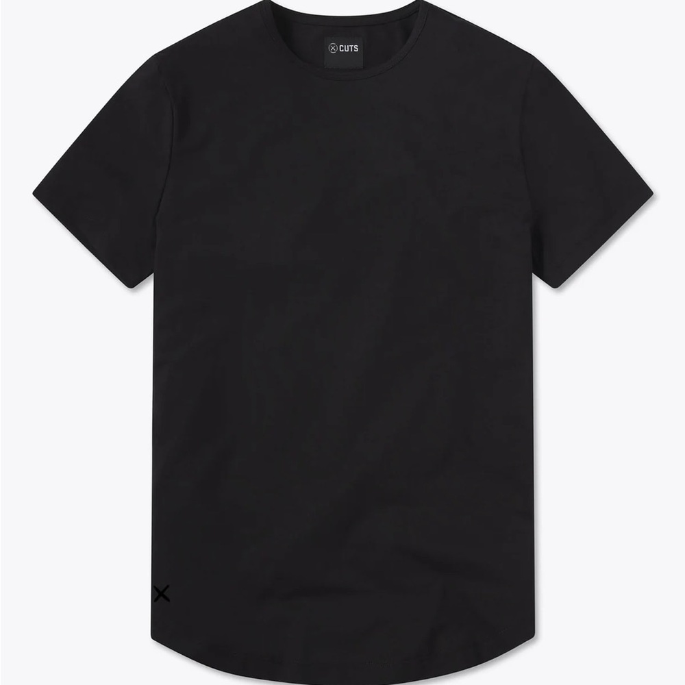 NWOT Cuts Clothing Black Short Sleeve Tee
